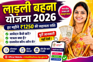 Ladli Behna Yojana 2026 Apply Online, Eligibility, Documents and ₹1250 Monthly Benefit