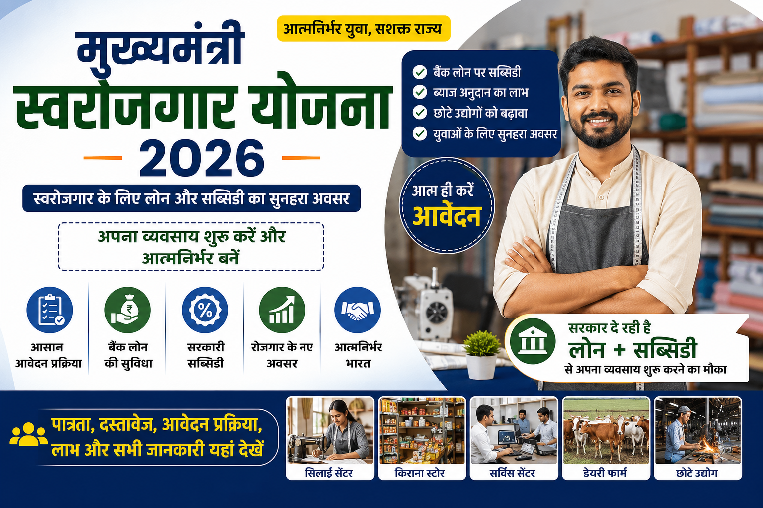 Mukhyamantri Swarojgar Yojana Registration