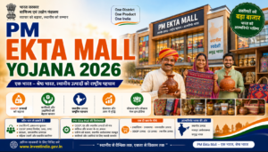 PM Ekta Mall Yojana 2026, पीएम एकता मॉल योजना 2026, PM Ekta Mall Scheme, Unity Mall, One District One Product, ODOP, GI Products, Local Products, Vocal for Local, Handicraft Scheme