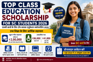 Top Class Education Scholarship for SC Students 2026