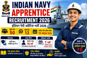 Indian Navy Apprentice Recruitment 2026 50 Posts