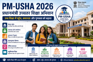 PM-USHA 2026, प्रधानमंत्री उच्चतर शिक्षा अभियान 2026, PM USHA Scheme, Higher Education Scheme India, MERU, University Strengthening, College Strengthening, New Model Degree College