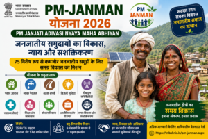 PM Janjati Adivasi Nyaya Maha Abhiyan Scheme 2026, PM JANMAN Scheme 2026, पीएम जनमन योजना 2026, PVTG Scheme India, Tribal Development Scheme, Ministry of Tribal Affairs, PM JANMAN Benefits, Tribal Welfare Scheme